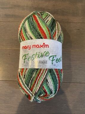 Christmas yarn wool
